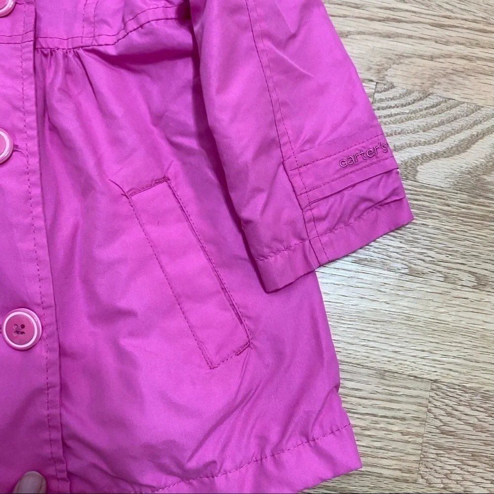 Carter’s Double Breasted Light Pea Coat Jacket 3T Girls